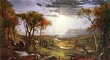 Jasper Francis Cropsey Herbst am Hudson River painting